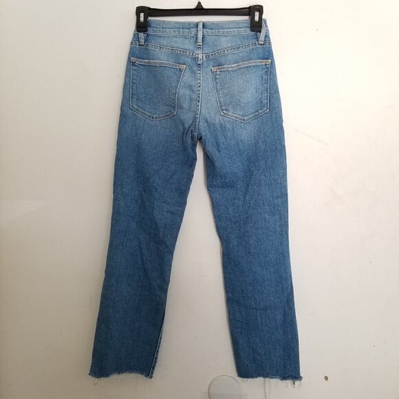 Frame Le High Straight Allowell Crop Ankle Jeans - Picture 5 of 17